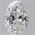 Diamante Natural 0.91 quilates, Ovalado , Color D, claridad SI1 y certificado GIA