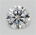Del inventario de diamantes de laboratorio, 7.40 quilates, Redondo , Color E, claridad VS2 y certificado IGI
