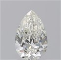 Natural Diamond 1.51 Carats, Pear with  Cut, J Color, VS2 Clarity and Certified by GIA