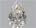 Natural Diamond 0.80 Carats, Pear with  Cut, J Color, VVS1 Clarity and Certified by GIA