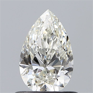 Foto Diamante Natural 0.61 quilates, De pera , Color I, claridad VVS2 y certificado GIA de