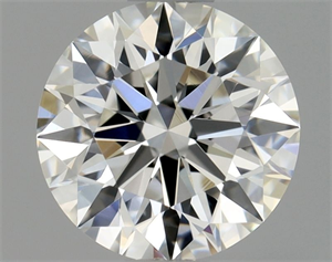 Picture of Natural Diamond 0.71 Carats, Round with Excellent Cut, G Color, VVS1 Clarity and Certified by GIA