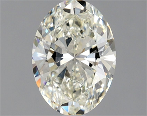 Picture of Natural Diamond 1.00 Carats, Oval with  Cut, J Color, VS1 Clarity and Certified by GIA