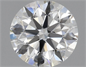 Diamante Natural 0.73 quilates, Redondo , Color E, claridad VVS2 y certificado GIA