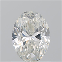 Diamante Natural 0.90 quilates, Ovalado , Color I, claridad SI1 y certificado GIA