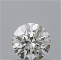 Diamante Natural 0.43 quilates, Redondo , Color E, claridad VVS1 y certificado GIA