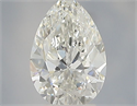 Diamante Natural 0.37 quilates, De pera , Color G, claridad VVS2 y certificado IGI