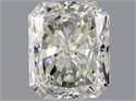 Natural Diamond 1.05 Carats, Radiant with  Cut, K Color, VVS2 Clarity and Certified by GIA