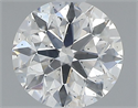 Natural Diamond 0.70 Carats, Round with Excellent Cut, G Color, SI2 Clarity and Certified by GIA