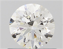 Diamante Natural 0.58 quilates, Redondo , Color G, claridad VVS1 y certificado IGI