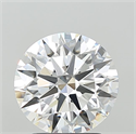 Lab Grown Diamond 2.55 Carats, Round with Ideal Cut, E Color, VVS2 Clarity and Certified by IGI