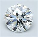 Diamante Natural 2.50 quilates, Redondo , Color F, claridad VS1 y certificado GIA