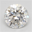 Natural Diamond 0.51 Carats, Round with Very Good Cut, H Color, VVS2 Clarity and Certified by GIA