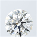 Lab Grown Diamond 3.01 Carats, Round with Ideal Cut, F Color, VS1 Clarity and Certified by IGI