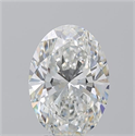 Natural Diamond 3.23 Carats, Oval with  Cut, H Color, VS1 Clarity and Certified by GIA