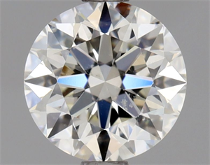Picture of Natural Diamond 1.00 Carats, Round with Excellent Cut, I Color, SI2 Clarity and Certified by GIA