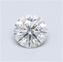 Diamante Natural 0.74 quilates, Redondo , Color H, claridad I1 y certificado GIA