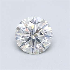 Foto Diamante Natural 0.74 quilates, Redondo , Color H, claridad I1 y certificado GIA de