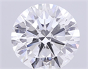 Lab Grown Diamond 7.02 Carats, Round with Excellent Cut, F Color, VS1 Clarity and Certified by IGI