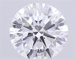 Picture of Lab Grown Diamond 7.02 Carats, Round with Excellent Cut, F Color, VS1 Clarity and Certified by IGI