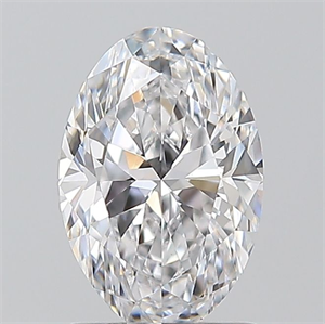 Picture of Natural Diamond 1.20 Carats, Oval with  Cut, D Color, VS1 Clarity and Certified by GIA