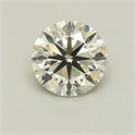 Natural Diamond 0.90 Carats, Round with Very Good Cut, I Color, VS2 Clarity and Certified by IGI