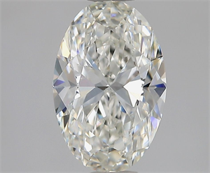 Picture of Natural Diamond 1.20 Carats, Oval with  Cut, H Color, VS2 Clarity and Certified by GIA