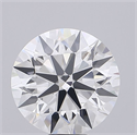 Del inventario de diamantes de laboratorio, 10.09 quilates, Redondo , Color G, claridad VVS2 y certificado IGI