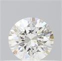Natural Diamond 0.40 Carats, Round with Excellent Cut, I Color, VS2 Clarity and Certified by GIA