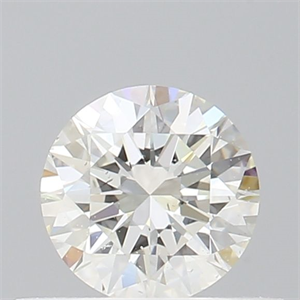 Picture of Natural Diamond 0.40 Carats, Round with Excellent Cut, I Color, VS2 Clarity and Certified by GIA