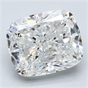Natural Diamond 3.01 Carats, Cushion with  Cut, G Color, VS1 Clarity and Certified by GIA