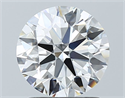 Diamante Natural 1.40 quilates, Redondo , Color H, claridad VVS1 y certificado GIA