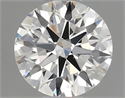 Diamante Natural 0.46 quilates, Redondo , Color F, claridad VS2 y certificado GIA