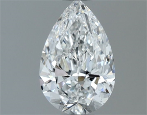 Picture of Natural Diamond 0.80 Carats, Pear with  Cut, F Color, VS2 Clarity and Certified by GIA
