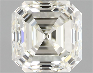 Picture of Natural Diamond 1.01 Carats, Asscher with  Cut, J Color, VVS1 Clarity and Certified by IGI