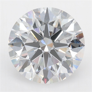 Picture of Lab Grown Diamond 4.04 Carats, Round with Excellent Cut, E Color, VVS2 Clarity and Certified by GIA
