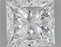 Diamante Natural 2.01 quilates, Princesa , Color G, claridad VVS2 y certificado GIA