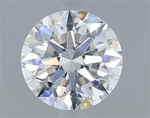 Foto Diamante Natural 0.55 quilates, Redondo , Color E, claridad SI1 y certificado GIA de