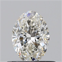 Diamante Natural 0.50 quilates, Ovalado , Color I, claridad VS1 y certificado GIA