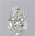 Diamante Natural 2.02 quilates, Ovalado , Color I, claridad SI1 y certificado GIA