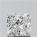 Diamante Natural 1.01 quilates, Princesa , Color G, claridad VS2 y certificado GIA