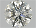 Diamante Natural 0.80 quilates, Redondo , Color K, claridad SI1 y certificado GIA