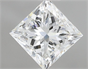 Diamante Natural 0.90 quilates, Princesa , Color F, claridad VVS1 y certificado IGI