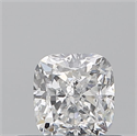 Diamante Natural 0.46 quilates, Del cojín , Color E, claridad SI1 y certificado GIA