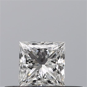 Picture of Natural Diamond 0.24 Carats, Princess with  Cut, E Color, VVS1 Clarity and Certified by GIA