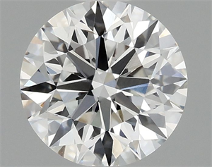 Picture of Lab Grown Diamond 1.06 Carats, Round with Excellent Cut, D Color, VVS2 Clarity and Certified by IGI