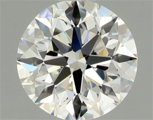 Picture of Natural Diamond 0.90 Carats, Round with Excellent Cut, I Color, VVS1 Clarity and Certified by GIA