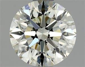 Picture of Natural Diamond 0.80 Carats, Round with Excellent Cut, M Color, SI2 Clarity and Certified by GIA