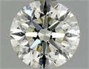 Natural Diamond 0.80 Carats, Round with Excellent Cut, M Color, SI2 Clarity and Certified by GIA