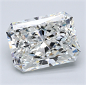 Natural Diamond 6.01 Carats, Radiant with  Cut, H Color, VS1 Clarity and Certified by GIA